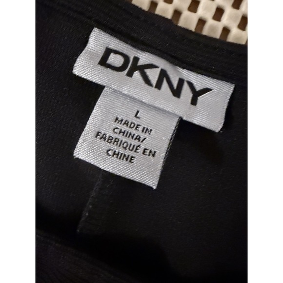 DKNY Peplum Tank Cami Women L/10 Sleeveless Top Career Casual Office Cocktail - Picture 3 of 7